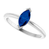 Lab-Grown Blue Sapphire | Marquise | 8 x 4mm