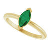 Lab-Grown Emerald | Marquise | 8 x 4mm
