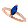 Lab-Grown Blue Sapphire | Marquise | 8 x 4mm