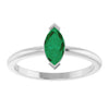 Lab-Grown Emerald | Marquise | 8 x 4mm