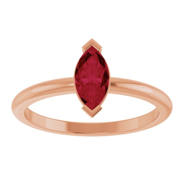 Lab-Grown Ruby | Marquise | 8 x 4mm