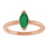 Lab-Grown Emerald | Marquise | 8 x 4mm