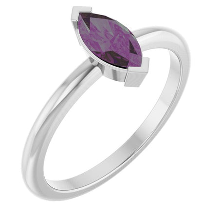 Lab-Grown Alexandrite | Marquise | 8 x 4mm