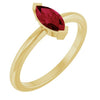 Lab-Grown Ruby | Marquise | 8 x 4mm