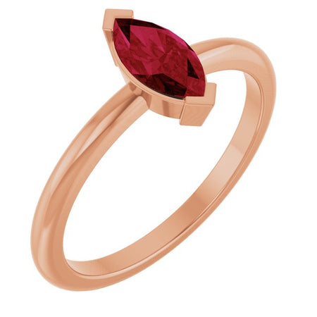 Lab-Grown Ruby | Marquise | 8 x 4mm