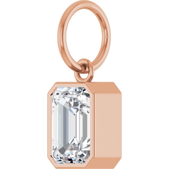 Lab-Grown Diamond | Emerald | 7 x 5mm