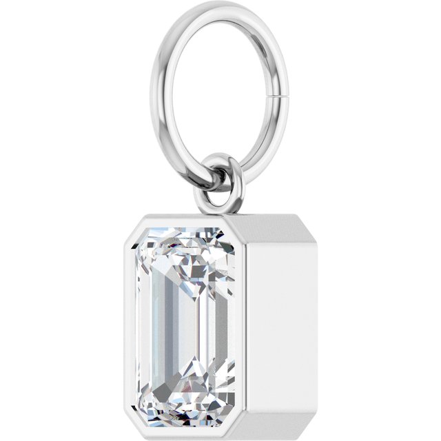 Lab-Grown Diamond | Emerald | 7 x 5mm