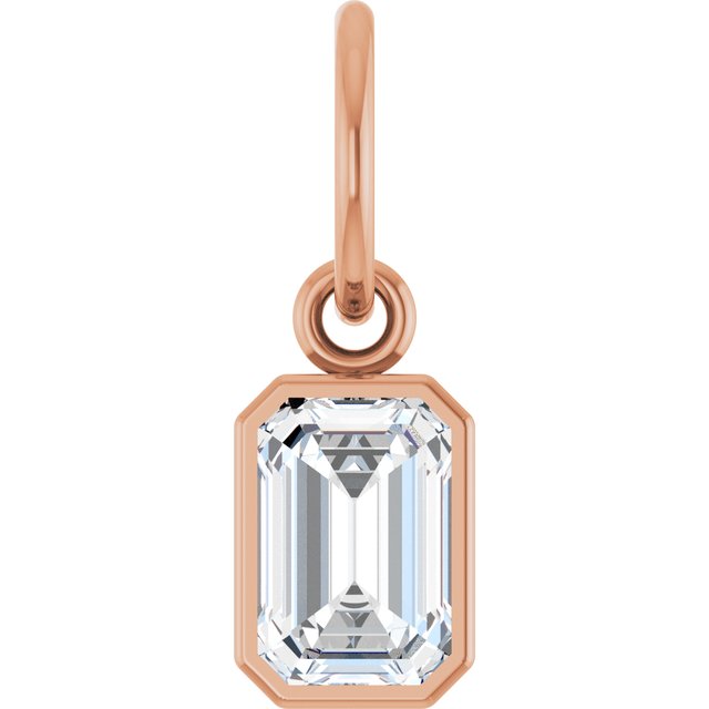Lab-Grown Diamond | Emerald | 6 x 4mm