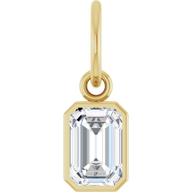 Lab-Grown Diamond | Emerald | 6 x 4mm
