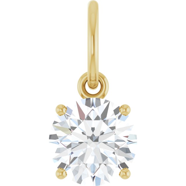 Lab-Grown Diamond | Round | 6.5mm | Natural Diamond | Round | 6.5mm