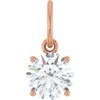 Lab-Grown Diamond | Round | 6.5mm | Natural Diamond | Round | 6.5mm