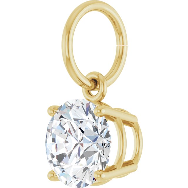 Lab-Grown Diamond | Round | 6.5mm | Natural Diamond | Round | 6.5mm