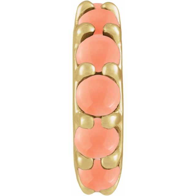 Natural Pink Coral | Round | 2mm