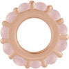 Natural Rose Quartz | Round | 2mm