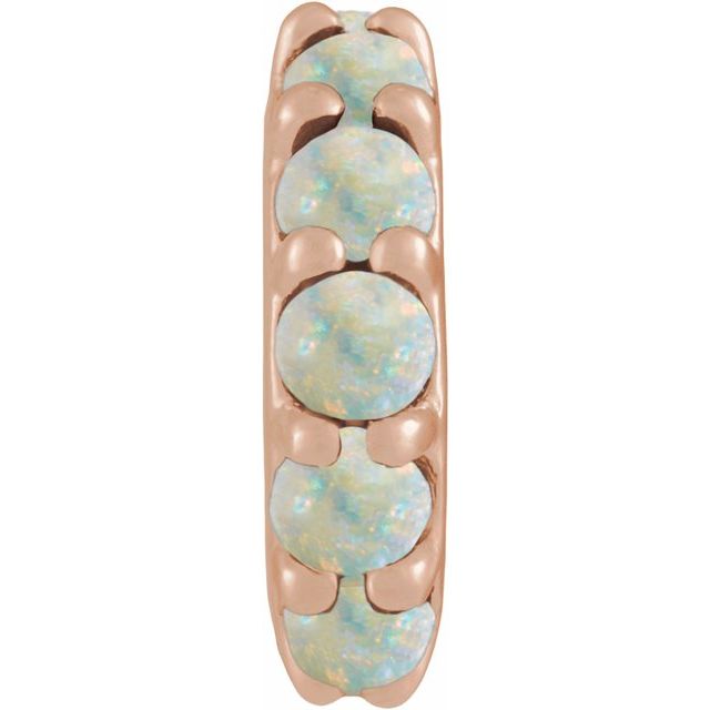 Natural White Opal | Round | 2mm
