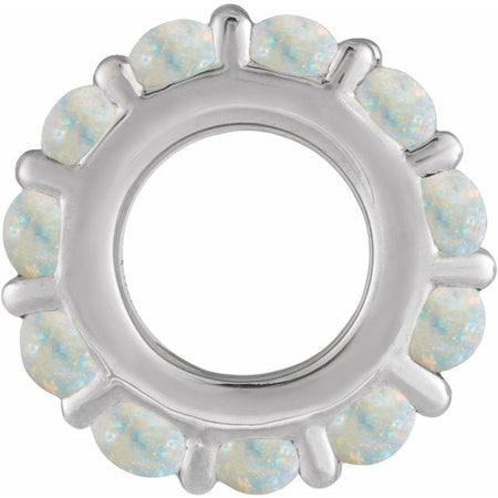 Natural White Opal | Round | 2mm