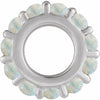 Natural White Opal | Round | 2mm