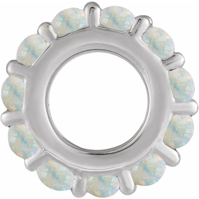 Natural White Opal | Round | 2mm
