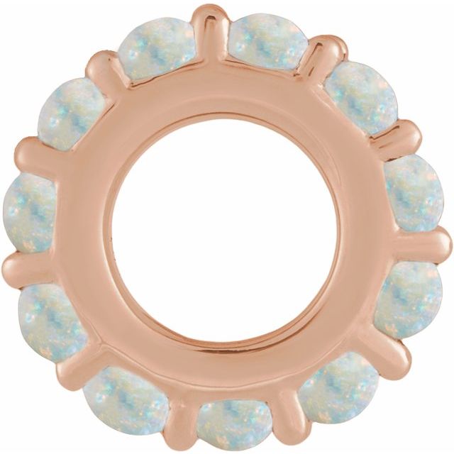 Natural White Opal | Round | 2mm