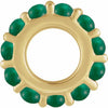 Natural Emerald | Round | 2mm | Lab-Grown Emerald | Round | 2mm
