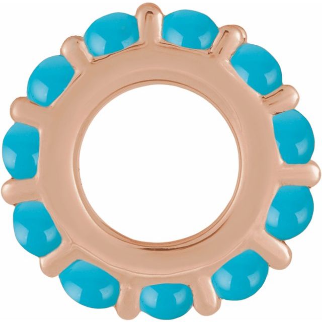 Natural Turquoise | Round | 2mm