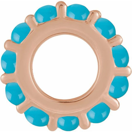 Natural Turquoise | Round | 2mm