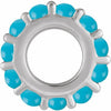 Natural Turquoise | Round | 2mm