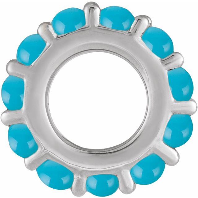 Natural Turquoise | Round | 2mm