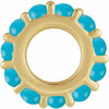 Natural Turquoise | Round | 2mm