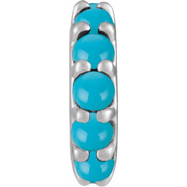 Natural Turquoise | Round | 2mm