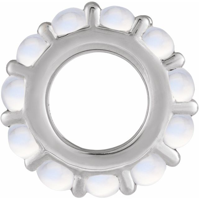 Natural Rainbow Moonstone | Round | 2mm