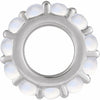 Natural Rainbow Moonstone | Round | 2mm
