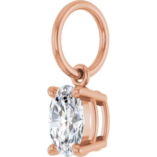 Natural Diamond | Oval | 6 x 4mm | Lab-Grown Diamond | Oval | 6 x 4mm