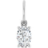 Natural Diamond | Oval | 6 x 4mm | Lab-Grown Diamond | Oval | 6 x 4mm