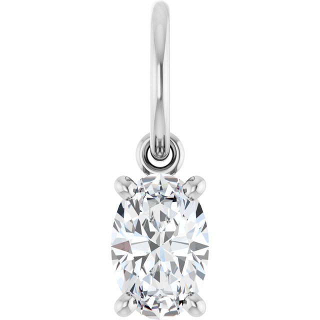 Natural Diamond | Oval | 6 x 4mm | Lab-Grown Diamond | Oval | 6 x 4mm