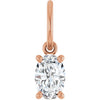 Natural Diamond | Oval | 6 x 4mm | Lab-Grown Diamond | Oval | 6 x 4mm
