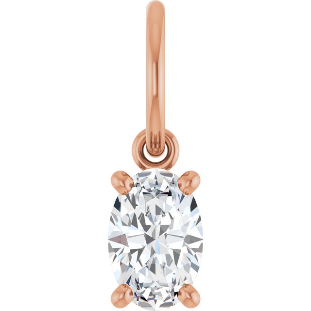 Natural Diamond | Oval | 6 x 4mm | Lab-Grown Diamond | Oval | 6 x 4mm