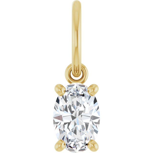 Natural Diamond | Oval | 6 x 4mm | Lab-Grown Diamond | Oval | 6 x 4mm