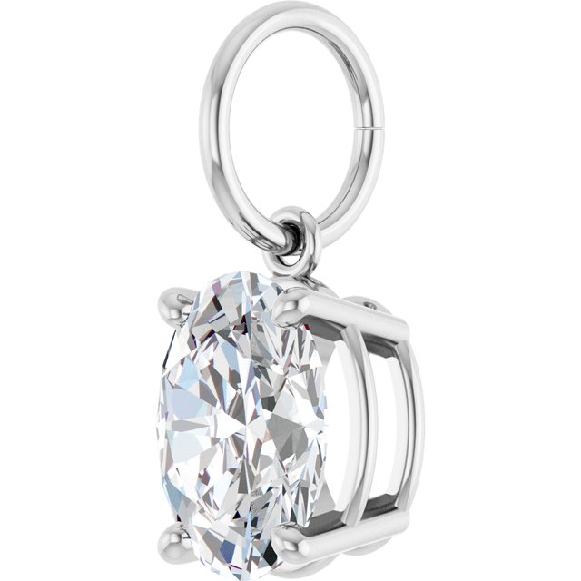 Lab-Grown Diamond | Oval | 8 x 6mm