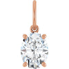 Lab-Grown Diamond | Oval | 8 x 6mm