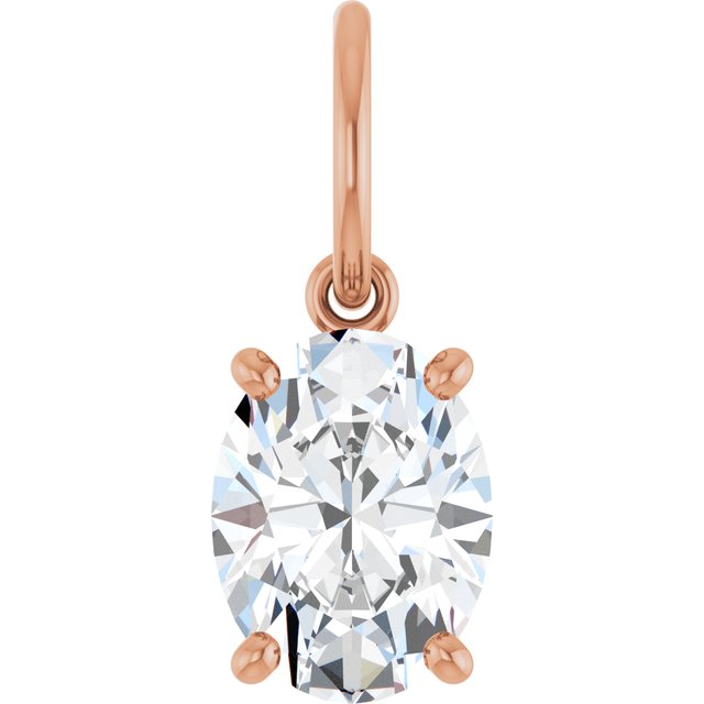 Lab-Grown Diamond | Oval | 8 x 6mm