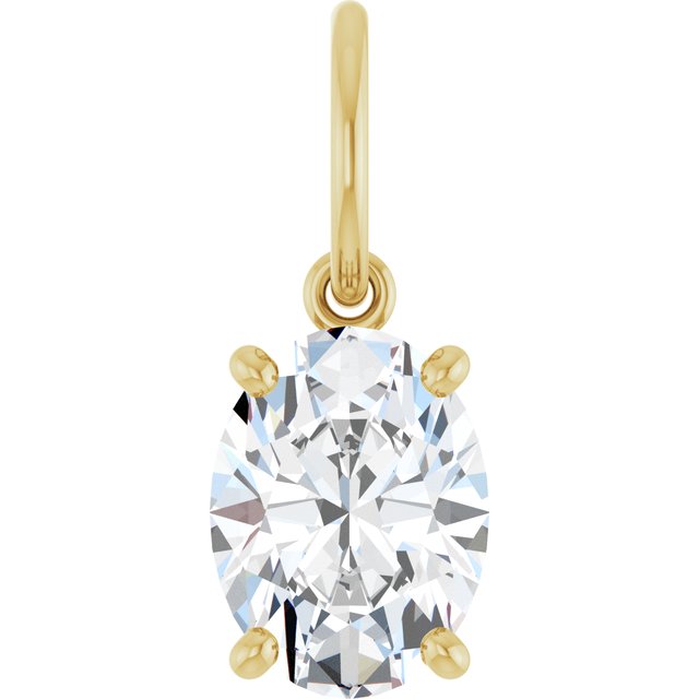 Lab-Grown Diamond | Oval | 8 x 6mm
