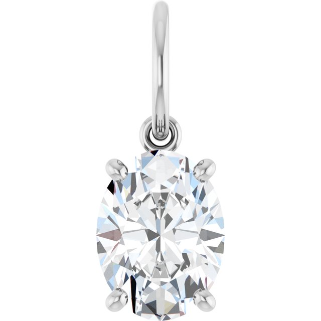 Lab-Grown Diamond | Oval | 8 x 6mm