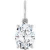 Lab-Grown Diamond | Oval | 8 x 6mm