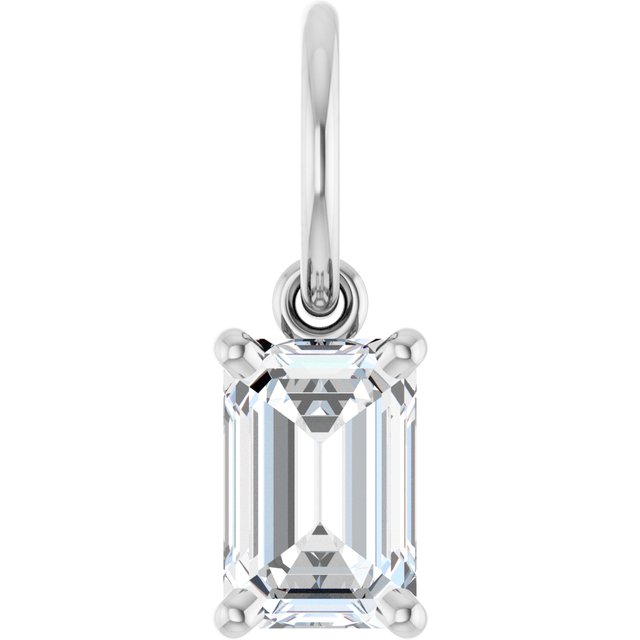 Lab-Grown Diamond | Emerald | 6 x 4mm