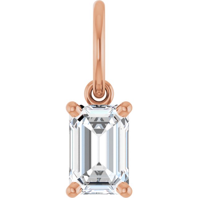 Lab-Grown Diamond | Emerald | 6 x 4mm