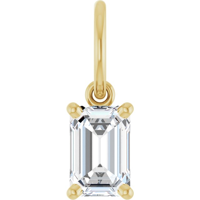 Lab-Grown Diamond | Emerald | 6 x 4mm