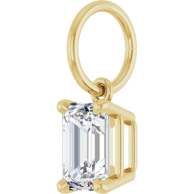 Lab-Grown Diamond | Emerald | 6 x 4mm