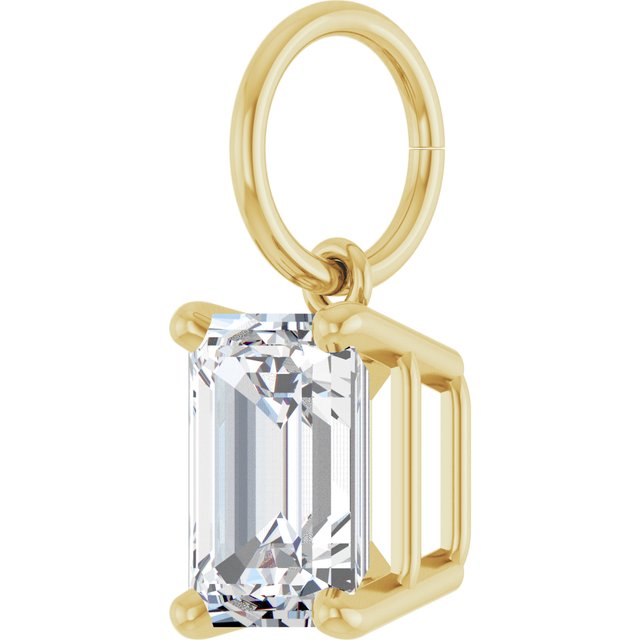 Lab-Grown Diamond | Emerald | 7 x 5mm