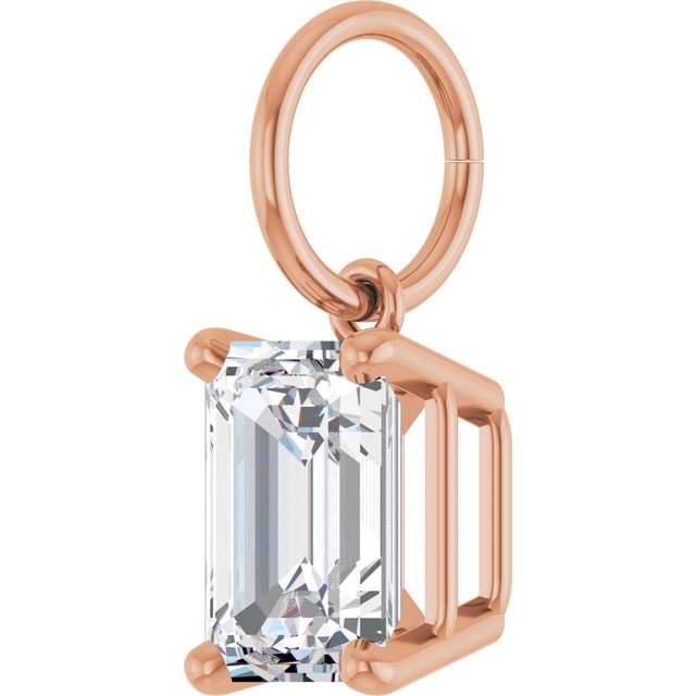 Lab-Grown Diamond | Emerald | 7 x 5mm